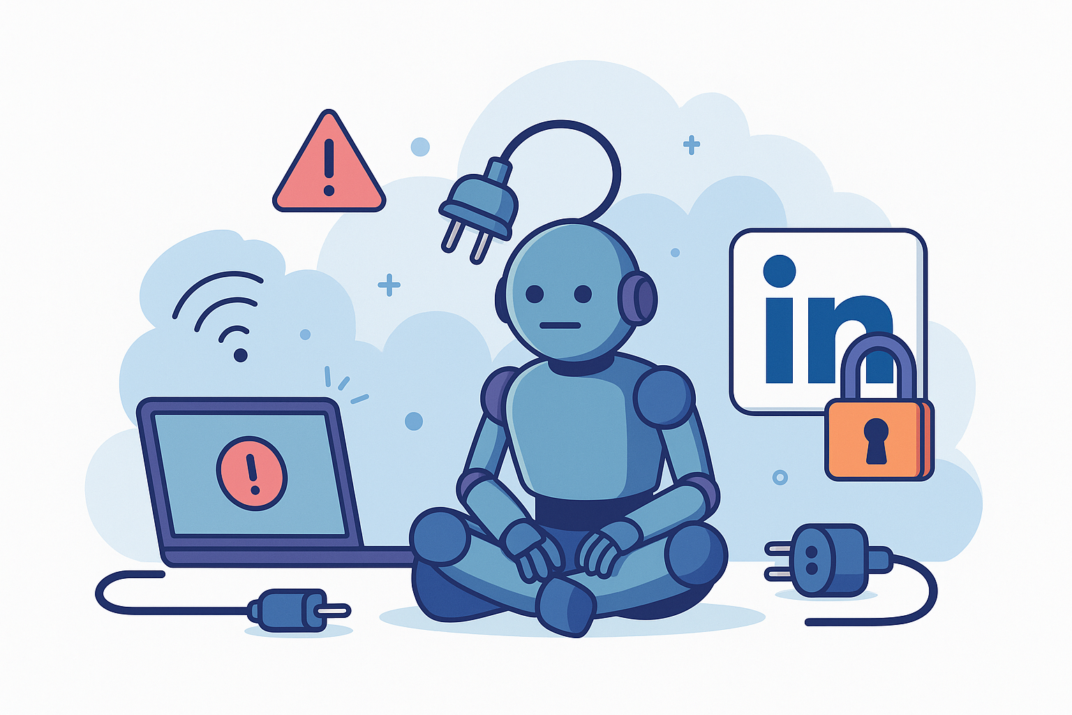 Claude Down, LinkedIn Locked Me Out - A Reminder About Tech Dependence